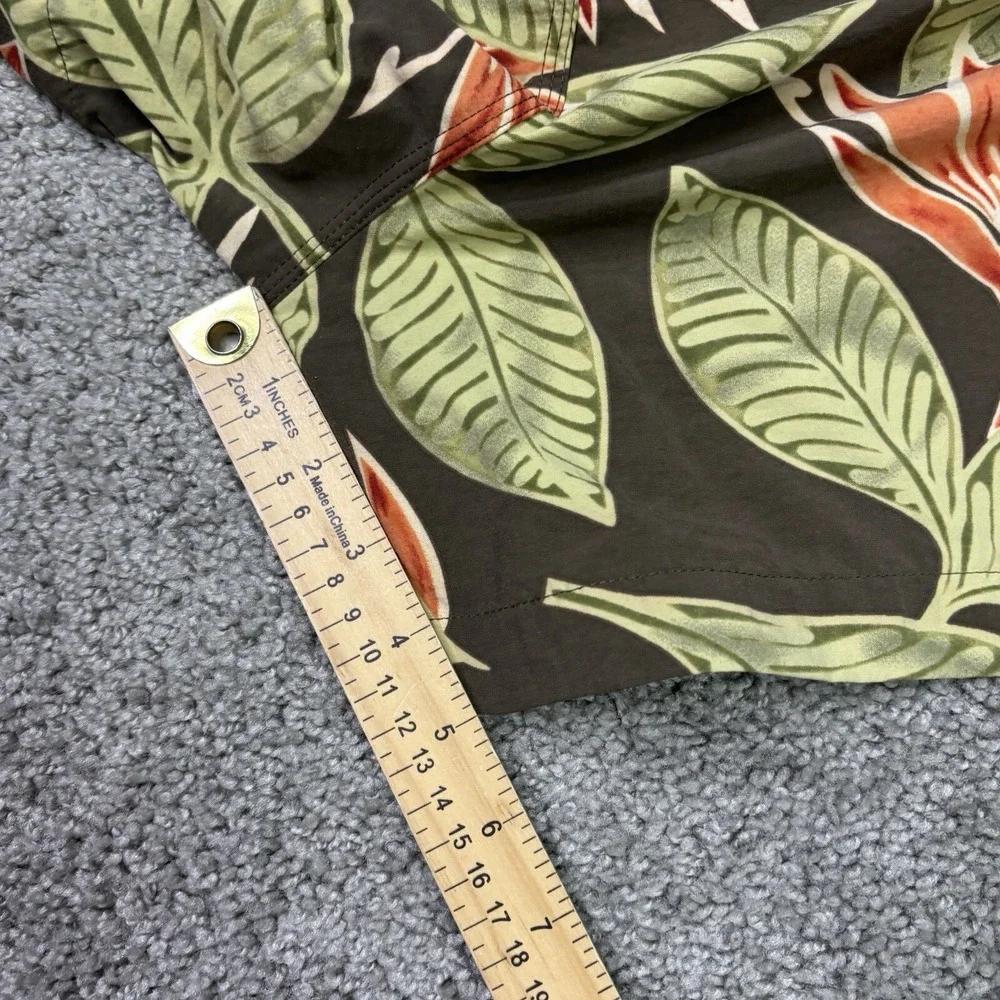 Tommy Bahama Tropical‎ Floral Hawaiian Print Mesh Lined Swim Shorts XL NYLON 42